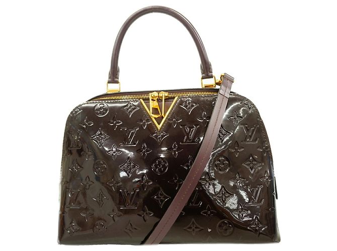 Bolso Louis Vuitton Vernis Melrose Burdeos