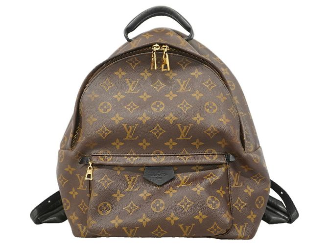 Zaino Louis Vuitton Monogram Palm Springs MM Marrone