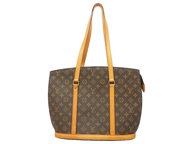 Borsa a tracolla Louis Vuitton Monogram Babylon Marrone
