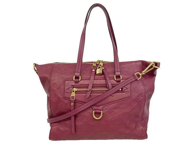 Borsa Tote Louis Vuitton Monogram Empreinte Lumineuse PM Rosa