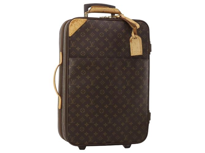 LOUIS VUITTON Monogram Pegas 55 Suitcase M23294 LV Auth 199580A Monograma