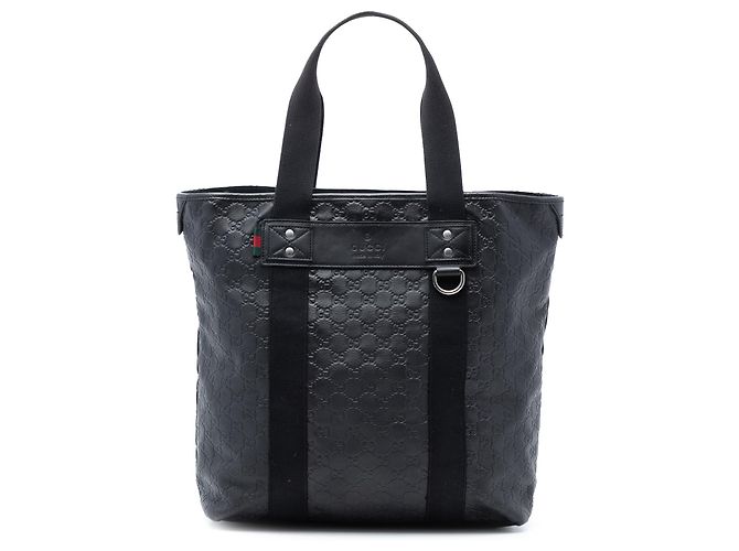 Tote Gucci Guccissima Web Nera Nero