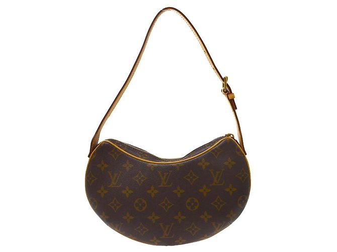 Louis Vuitton Croissant Monogram Canvas PM Marrone