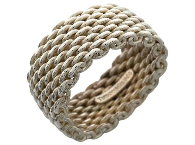 Tiffany & Co. Somerset Mesh Ring