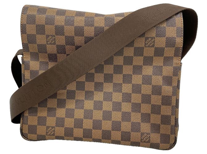 Borsa a tracolla Louis Vuitton Damier Naviglio N45255 Ebene Damier ebene