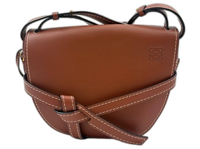 Borsa a tracolla Loewe marrone