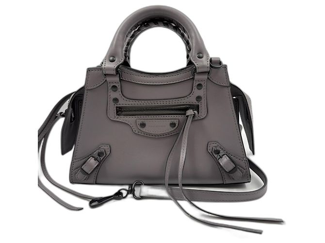 Everyday Borsa Balenciaga Neo Classic Mini Marrone
