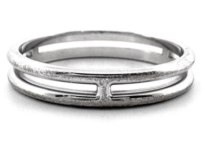Hermès Hermes Ring aus 18K Weißgold Silber