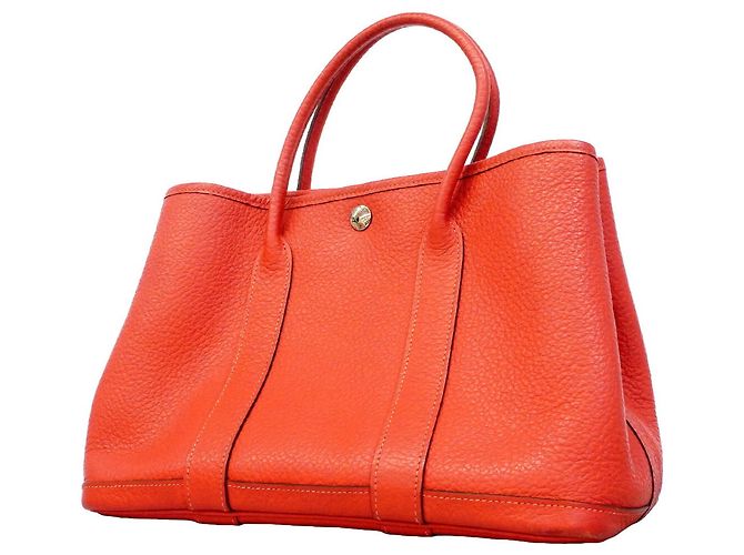Hermès Sac cabas Hermes Garden TPM Rouge