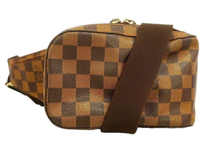 Borsa a tracolla Louis Vuitton Damier Geronimos Damier ebene
