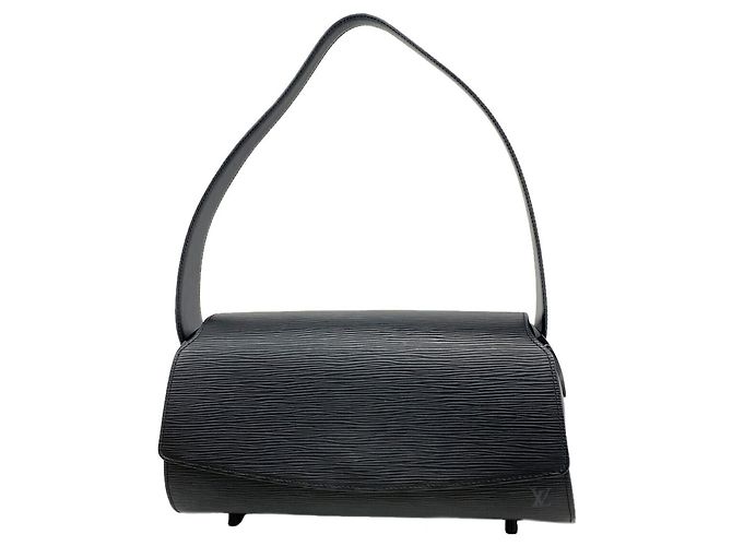 Louis Vuitton Epi Nocturne GM Schultertasche Schwarz