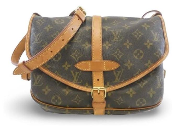 Louis Vuitton Saumur 30 Marrone