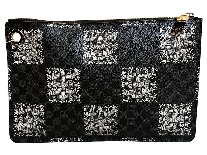 Clutch Louis Vuitton Christopher Nemeth Damier Graphite Jour PM 2015