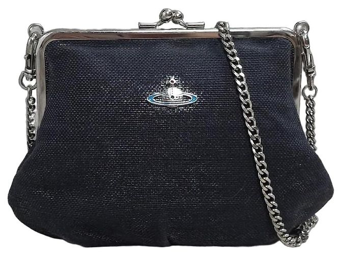 Borsa Vivienne Westwood Granny Blu Navy
