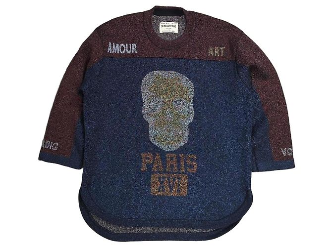 Zadig & Voltaire Runway 2021/2022 Sweatshirt Marineblau