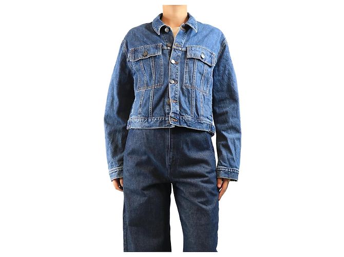 Khaite Chaqueta de denim azul - size S