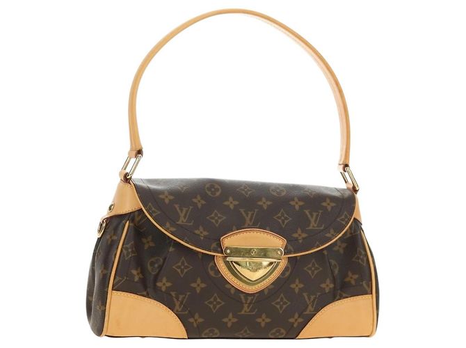 LOUIS VUITTON Monogram Beverly MM Shoulder Bag M40121 LV