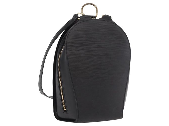 LOUIS VUITTON Epi Mabillon Backpack Black M52232 LV