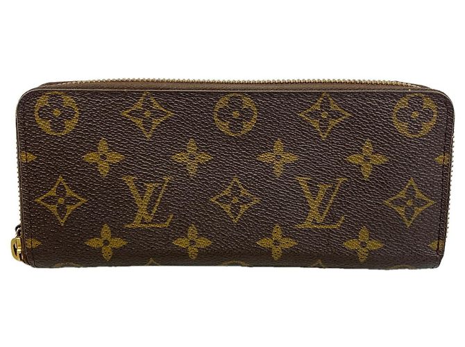 Louis Vuitton Monogram Portefeuille Clemence Long Wallet Fucsia