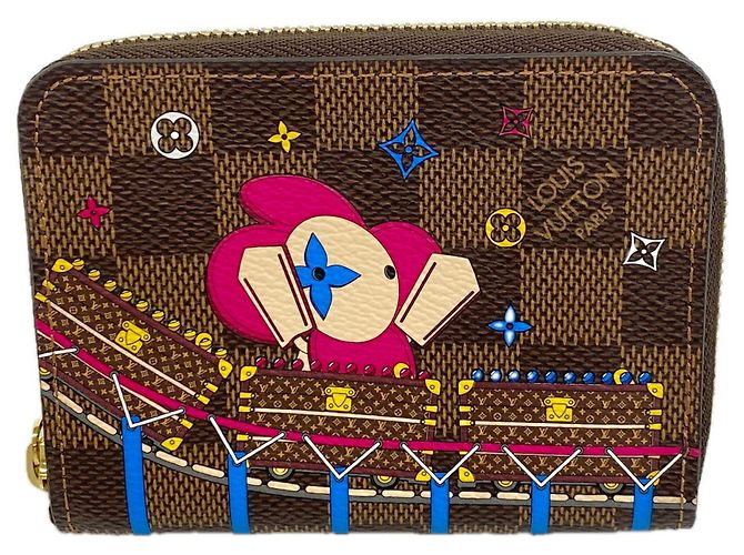 Monedero Zippy Louis Vuitton Damier Vivienne Damier ebene