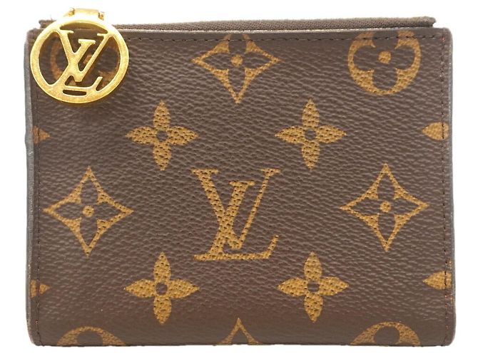 Louis Vuitton Monogram Portefeuille Lisa Wallet Marrone