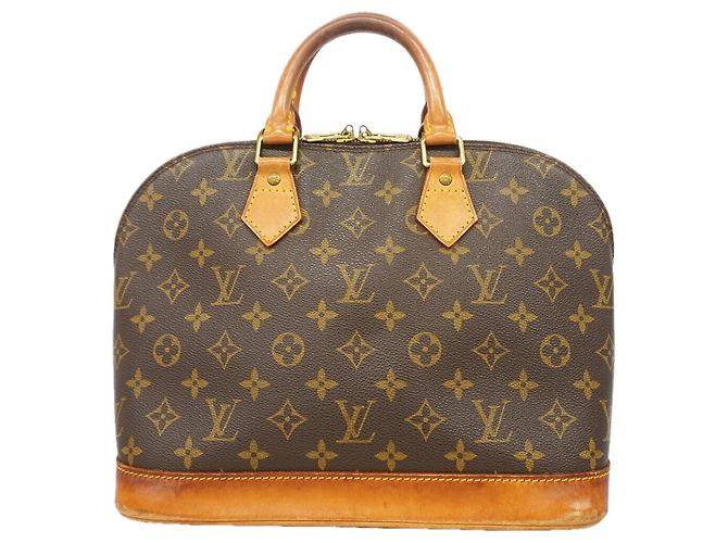 Sac à main Louis Vuitton Alma Monogram M51130 Marron