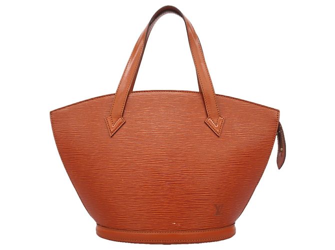 Bolsa Louis Vuitton Epi Saint Jacques Marrom