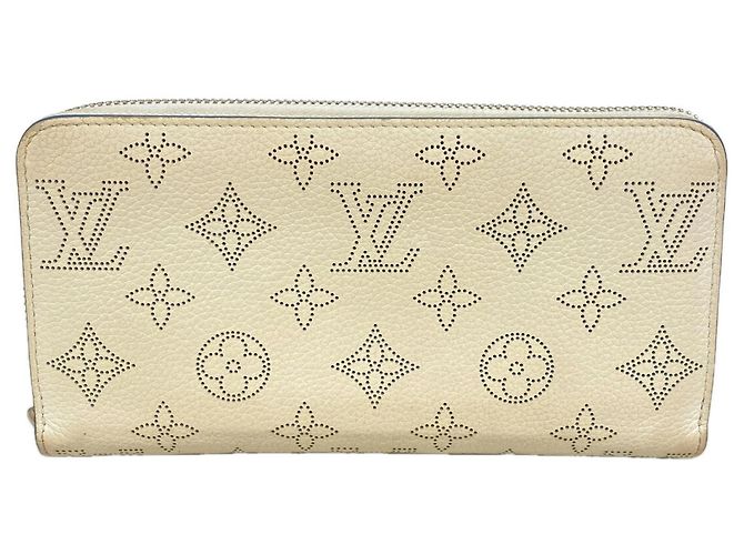 Cartera Zippy Louis Vuitton Mahina Blanco