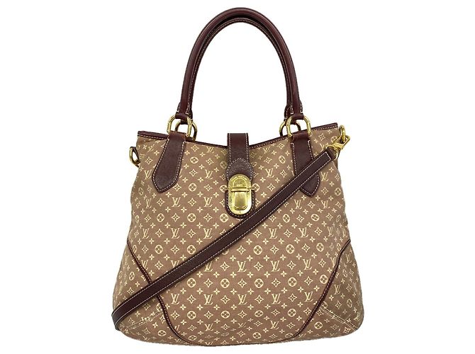 Borsa Tote Louis Vuitton Monogram Idylle Elegy Marrone