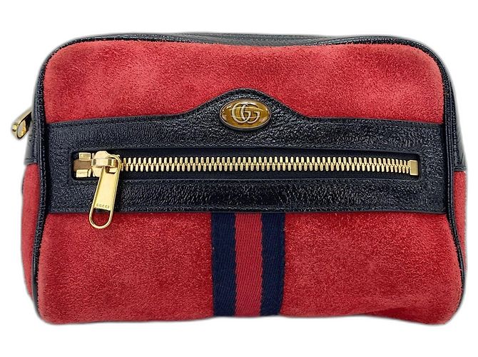 Borsa vita GUCCI Ophidia in rosso