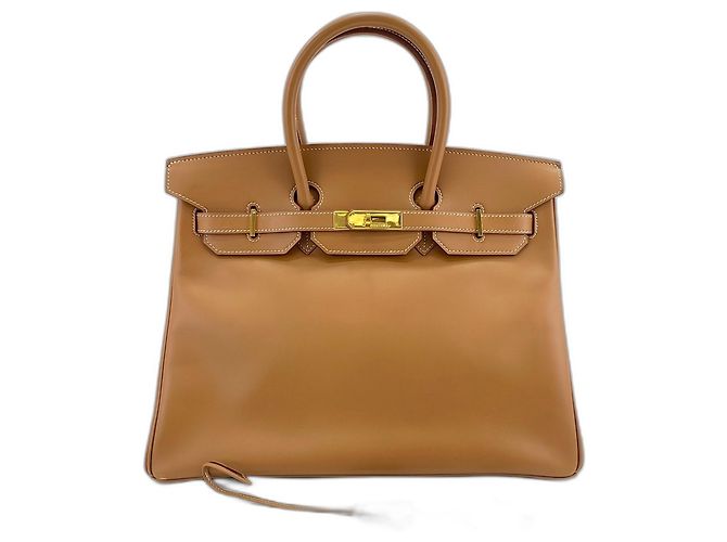 Hermès Borsa a mano Hermes Birkin 35 Marrone