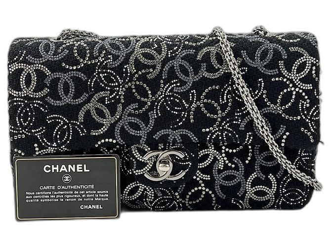 Borsa a tracolla Chanel nera Nero