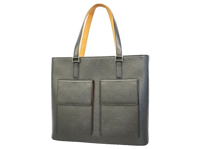 Borsa Tote Louis Vuitton Monogram Mat Wilwood Nero