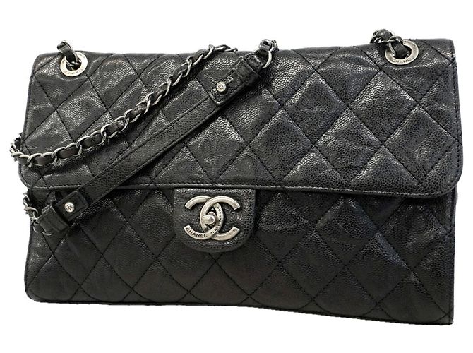 Borsa a tracolla Chanel Matelassé Nero