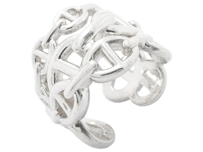 Hermès Hermes Enchainée Chaine d'Ancre Ring