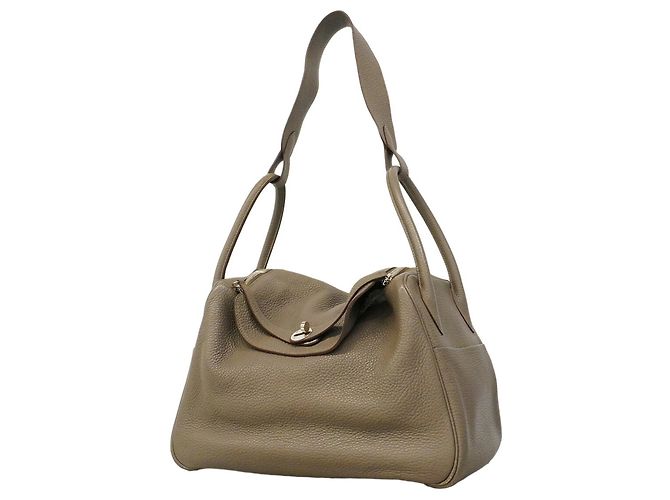 Hermès Borsa Hermes Lindy 34 Grigio