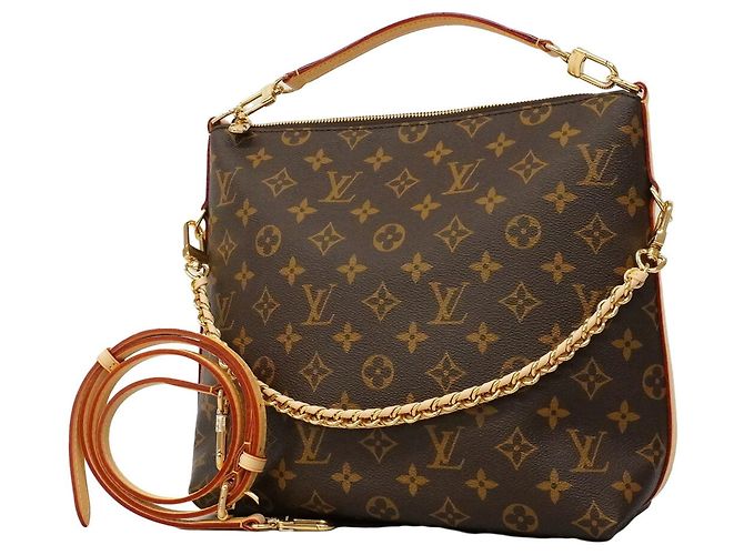 Borsa a tracolla Louis Vuitton Monogram Multipass Marrone