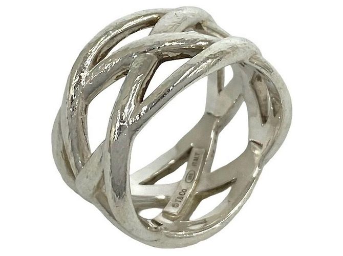 Tiffany & Co Anello Tiffany Vintage Celtic Knot Argento