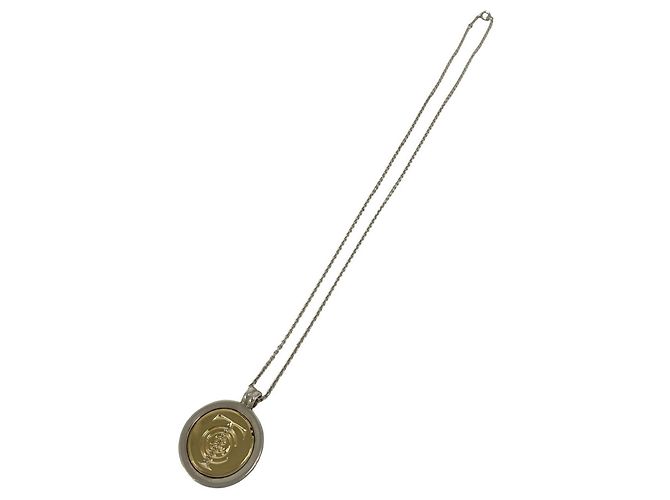 Tiffany & Co. Coin Halskette Silber Golden