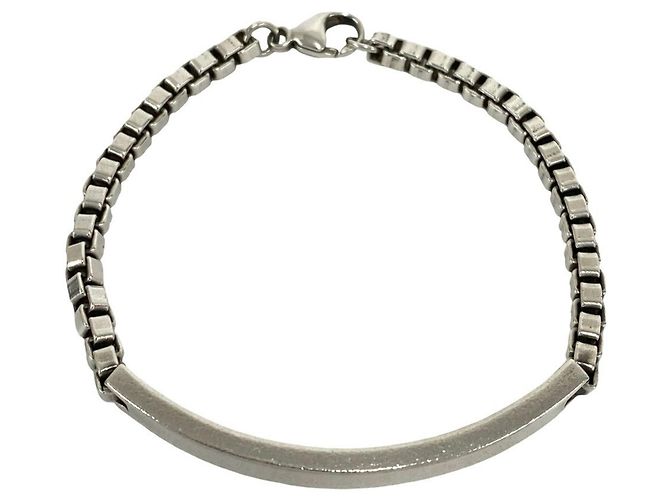 Tiffany & Co Bracciale Tiffany Vintage Venetian ID in argento