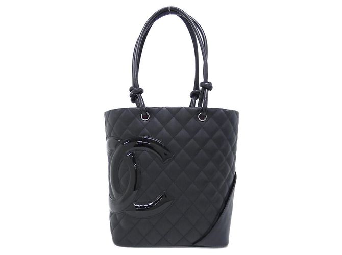 Chanel Cambon Line 25167 Handtasche Schwarz