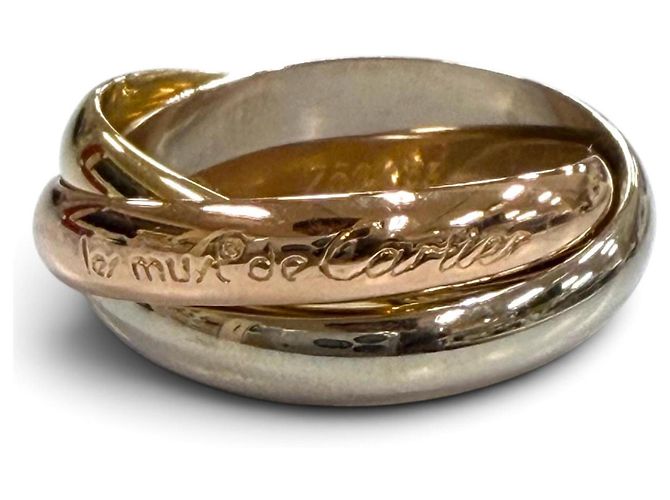Anello Cartier Trinity in oro 18K D'oro