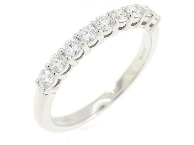 Tiffany & Co Tiffany Bandring aus Platin mit Diamant