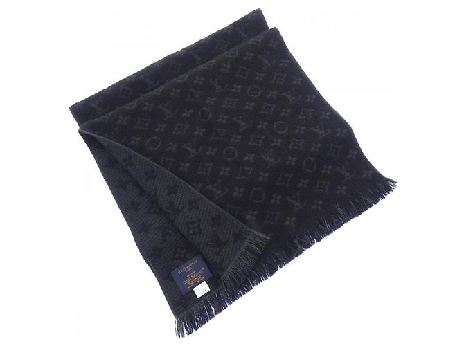 Sciarpa Louis Vuitton Monogram Classic Nero