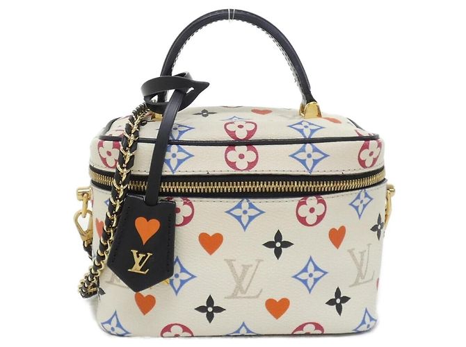 Louis Vuitton GameOn Monogram Vanity Handbag White