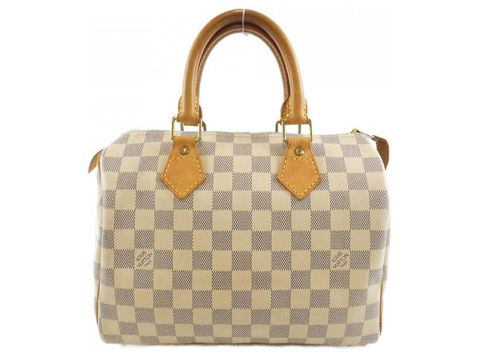 Bolsa Boston Louis Vuitton Damier Azur Speedy 25cm