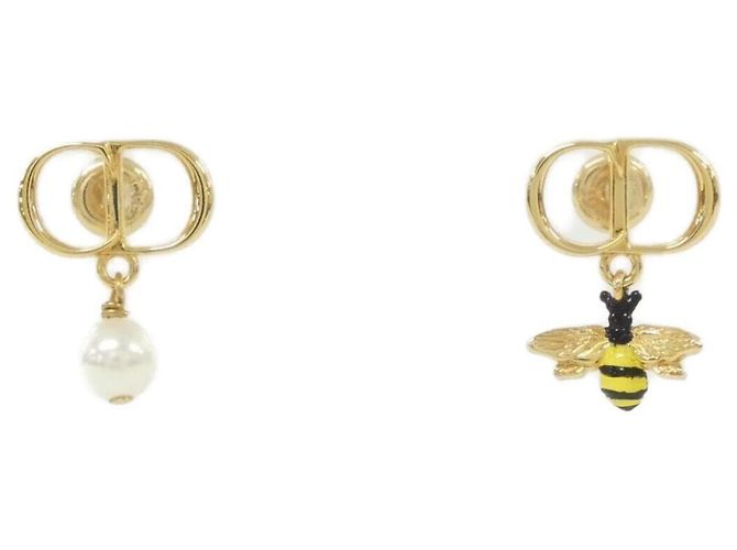 Orecchini Christian Dior DIOR GARDEN E4672WOMLQ Nero D'oro Giallo