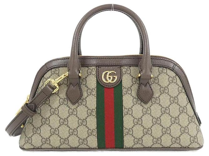 Borsa Gucci Ophidia Marrone Beige