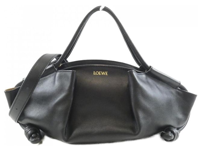 Sac à main Loewe Paseo Small Noir