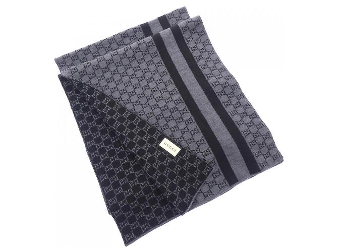 Gucci 438253 3G206 Stole Marrone Nero